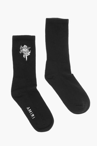 Solid Color CHERUB Socks with Contrasting Details