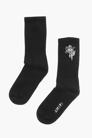 Solid Color CHERUB Socks with Contrasting Details