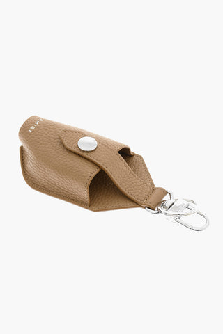 Hammered Leather Hand Sanitizer Holder