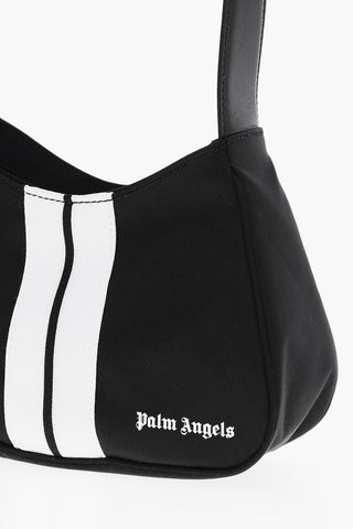 Nylon VENICE TRACK Mini Hobo Bag with Contrasting Band
