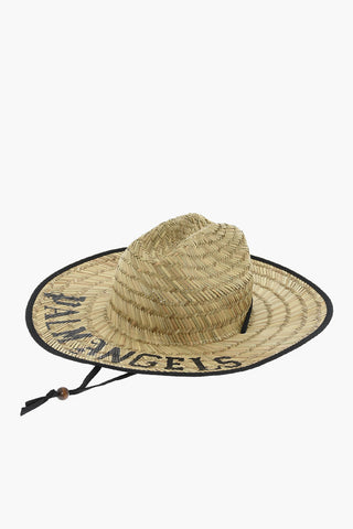 Raffia Western Hat with Contrasting Trims