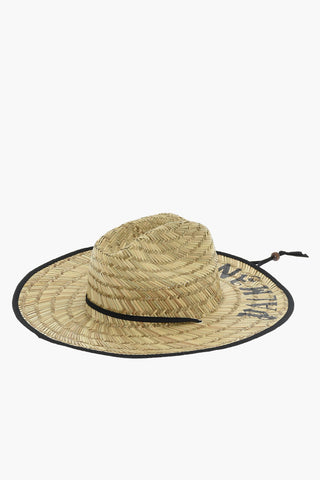 Raffia Western Hat with Contrasting Trims