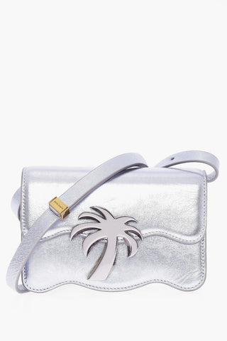 Metallic Leather PALM BEACH Crossbody Bag