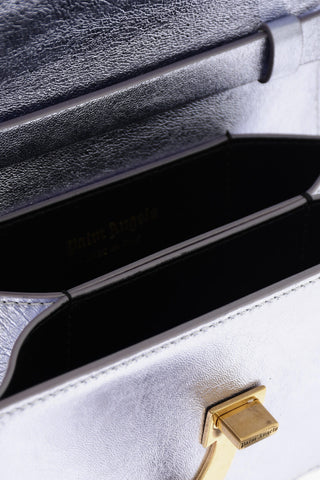 Metallic Leather PALM BEACH Crossbody Bag