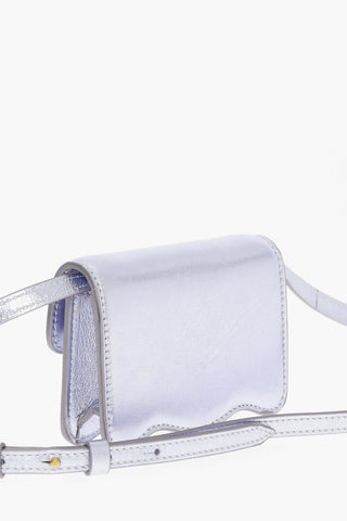 Metallic Leather PALM BEACH Mini Crossbody Bag