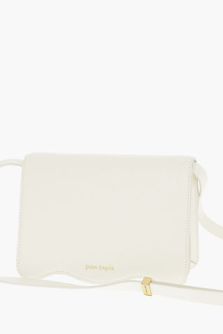 Leather PALM BEACH Shoulder Bag with Golden Detail