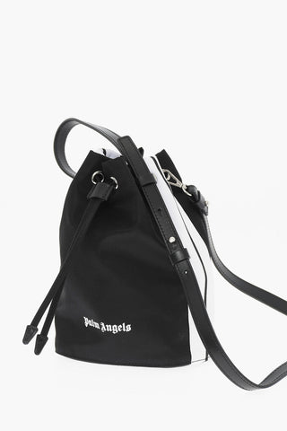 Nylon VENICE TRACK Bucket Bag with Double Side Bands