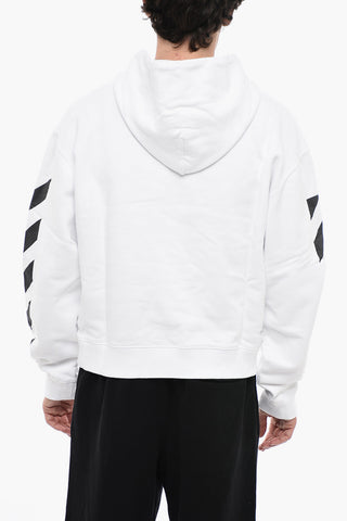 PERMANENT Hoodie DIAG HELVETICA with Front Pocket