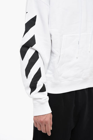 PERMANENT Hoodie DIAG HELVETICA with Front Pocket