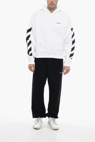 PERMANENT Hoodie DIAG HELVETICA with Front Pocket