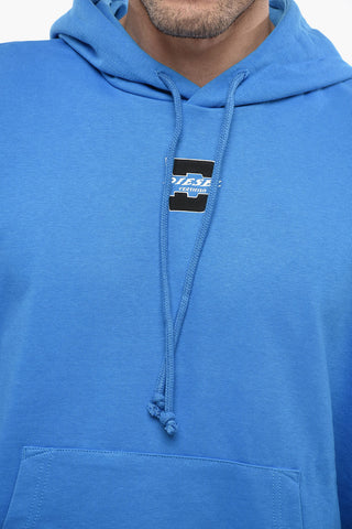 Solid Color S-GINN-HOOD-K33 Hoodie with Patch Pocket