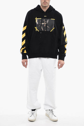 PERMANENT Hoodie DIAG ARROW CARAVAGGIO MERCY with Front Pocket