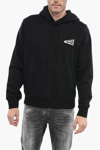 Solid Color S-GINN-HOOD-K31 Hoodie with Embroidery