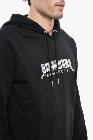 Cotton S-GIRK Hoodie With Embossed Print