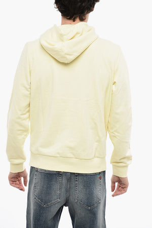Kapuzensweatshirt S-GINN-HOOD-K31 in Uni mit kontrastierendem Logo