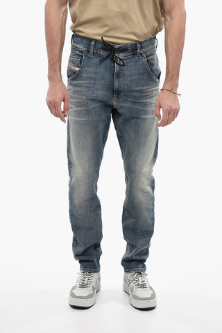 Jogg Jeans KROOLEY-E-NE Slavato con Lacci 17cm