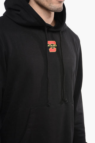 Cotton S-GINN-HOOD-K33 Hoodie with Front Print