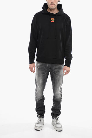 Cotton S-GINN-HOOD-K33 Hoodie with Front Print