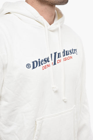 RED TAG Felpa Hoodie S-GINN in Cotone Garzato