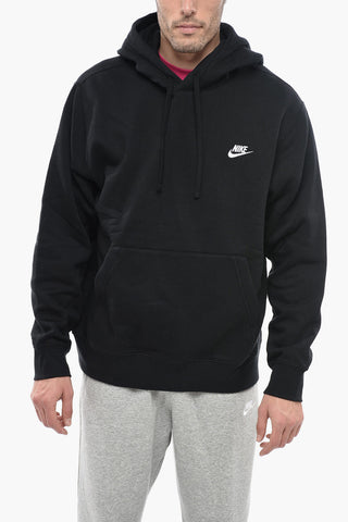 Cotton-Blend Fleece Hoodie
