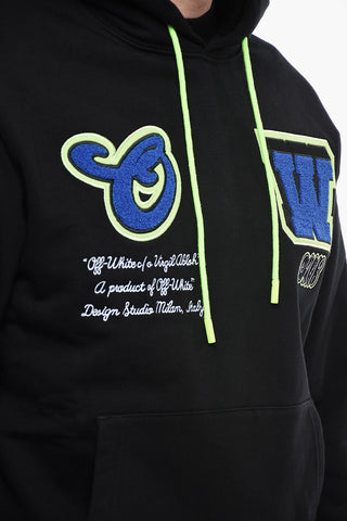 SEASONAL Hoodie VARSITY PATCH SLIM with Front Pocket