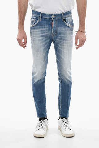 Jeans Delavè Skater Fit con Passanti 15cm