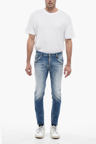 Jeans Delavè Skater Fit con Passanti 15cm