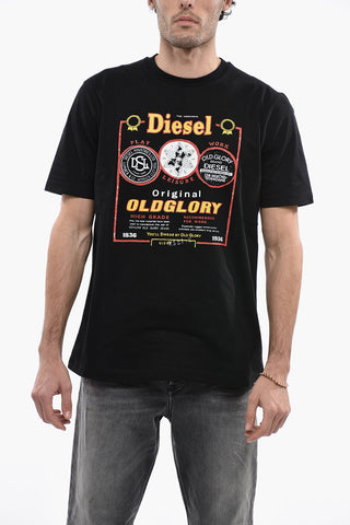 Printed T-JUST-E36 Crew-neck T-Shirt