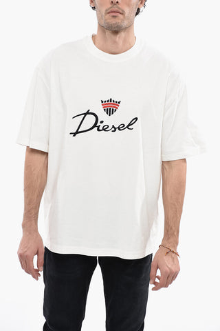 MAN Crew-Neck T-shirt T-WASH-G6 with Embroidery Logo