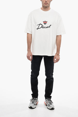 MAN Crew-Neck T-shirt T-WASH-G6 with Embroidery Logo