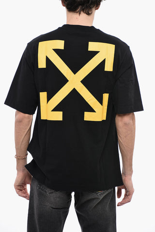 PERMANENT Crewneck DIAG ARROW CARAVAGGIO MERCY T-shirt
