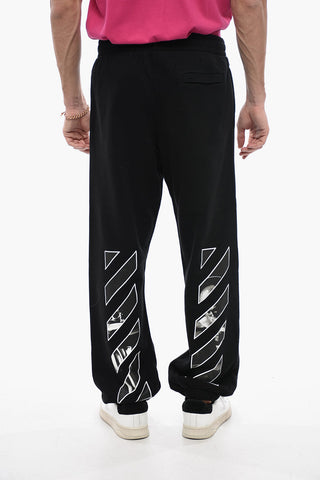 PERMANENT Joggers CARAVAGGIO DIAG SLIM Tre Tasche
