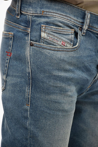 Distressed Hem 1983 D-AMNY Jeans with Visible stitching 15cm L32 