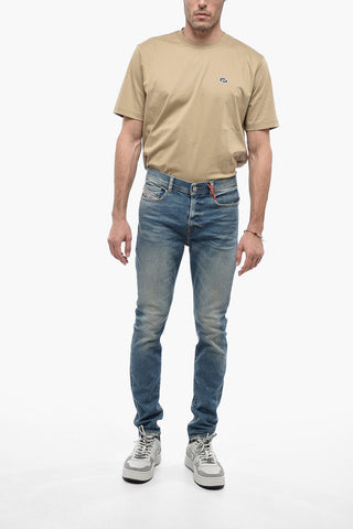 Distressed Hem 1983 D-AMNY Jeans with Visible stitching 15cm L32 