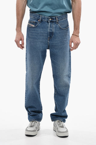 Mid-Waist D-VIKER Denims with Light Wash 20cm