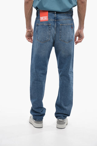 Mid-Waist D-VIKER Denims with Light Wash 20cm