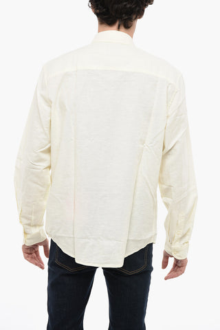 Solid Color S-UMBE Shirt with Breast Pocket
