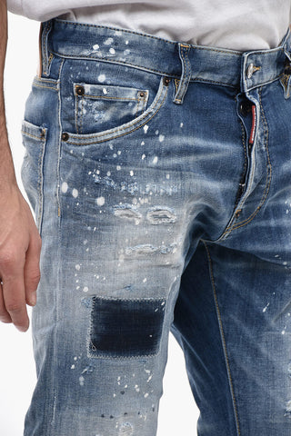 Vintage Effect Cool Guy Fit Stretch Denims 18cm