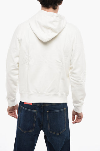 RED TAG UNISEX Felpa S-GINN in Tinta Unita con Logo Stampato