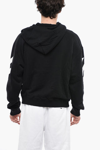 PERMANENT Hoodie DIAG HELVETICA with Front Pocket