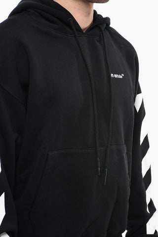 PERMANENT Hoodie DIAG HELVETICA with Front Pocket