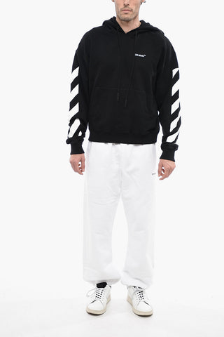 PERMANENT Hoodie DIAG HELVETICA with Front Pocket