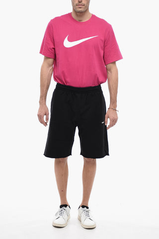 PERMANENT Raw Cut DIAG HELVETICA Sweatshorts
