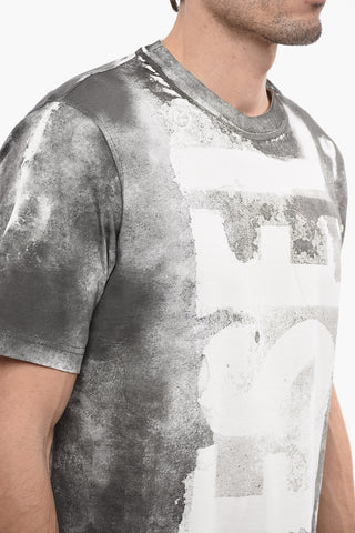 T-shirt Girocollo T-JUST-G12 Effetto Acid Wash