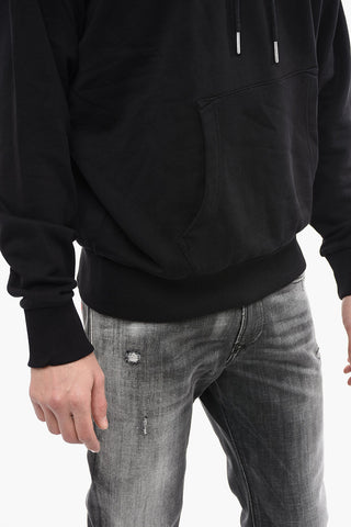 Solid Color S-ALBY-COPY-J1 Hoodie with Patch Pocket