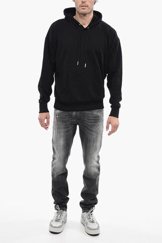 Solid Color S-ALBY-COPY-J1 Hoodie with Patch Pocket