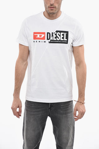Overstated Maxi Logo T-DIEGO-CUTY Crew-Neck T-shirt
