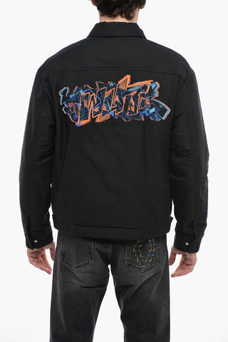 SEASONAL Overshirt GRAF COUPE' con Ricamo Fluo