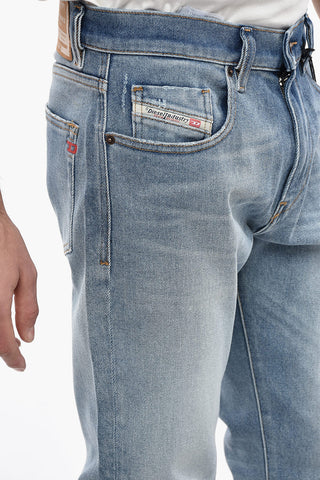 Slim-Fit-Jeans D-STRUKT Vintage-Effekt 16cm L32