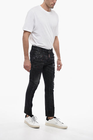 Tidy Biker Fit Denims with Coated Cuffs 17cm
